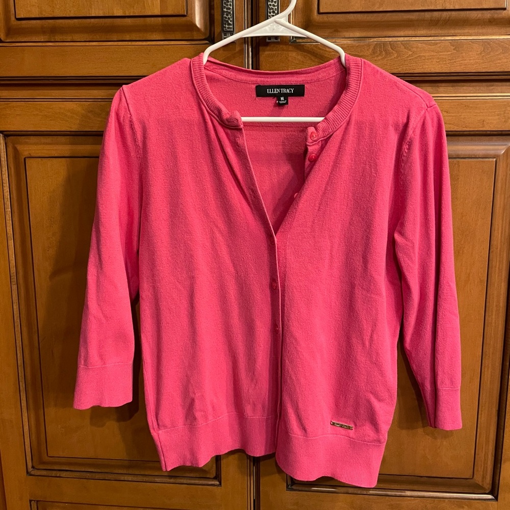 Hot Pink Cardigan